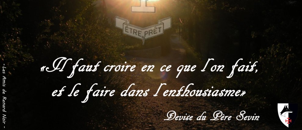 Pour rayonner scoutement