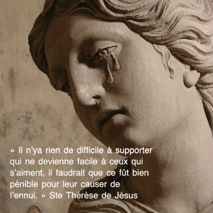 La tristesse m'arrache des larmes : relève-moi selon ta parole.
