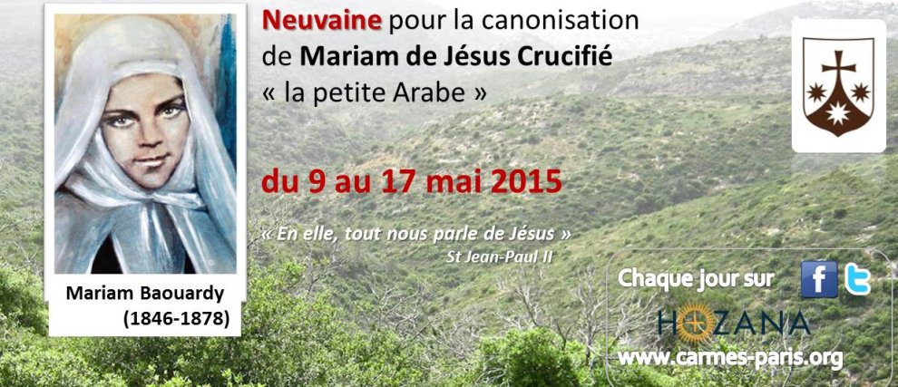 Prions pour la canonisation de Mariam de Jésus Crucifié