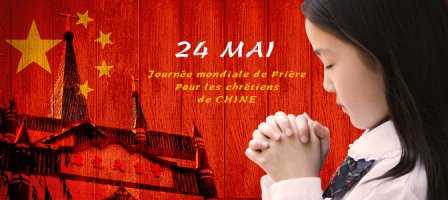 Prions pour les chrétiens de Chine le 24 mai