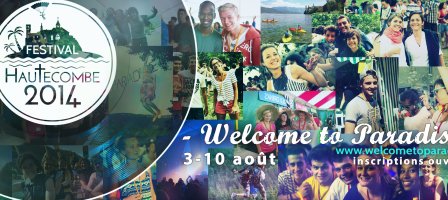 Prions pour Le Festival Welcome to Paradise