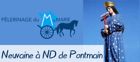 Neuvaine à Notre Dame de Pontmain - M de Marie