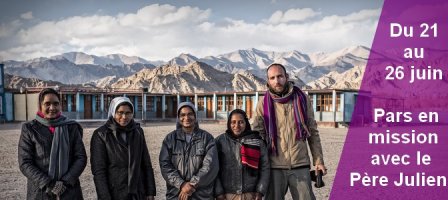 Prions pour le Père Julien, partant pour l’Inde et le Népal