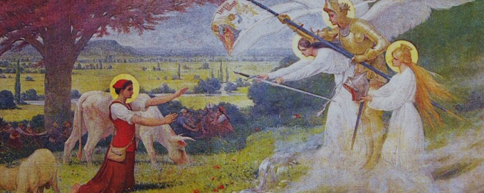 Saint Michel, Ange de la France