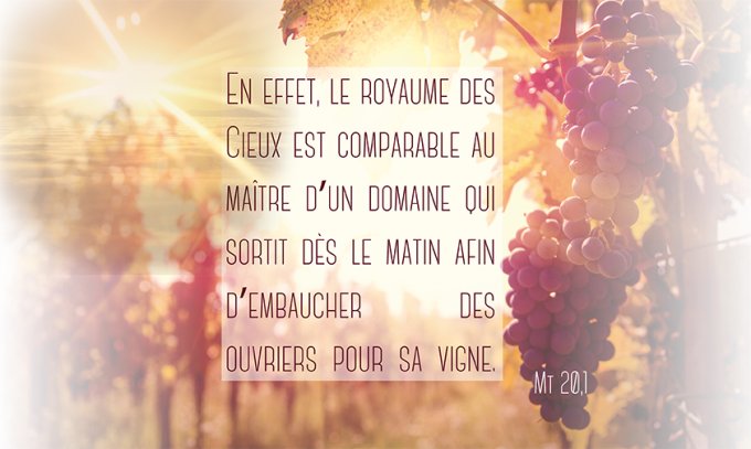 Jésus disait cette parabole à ses disciples