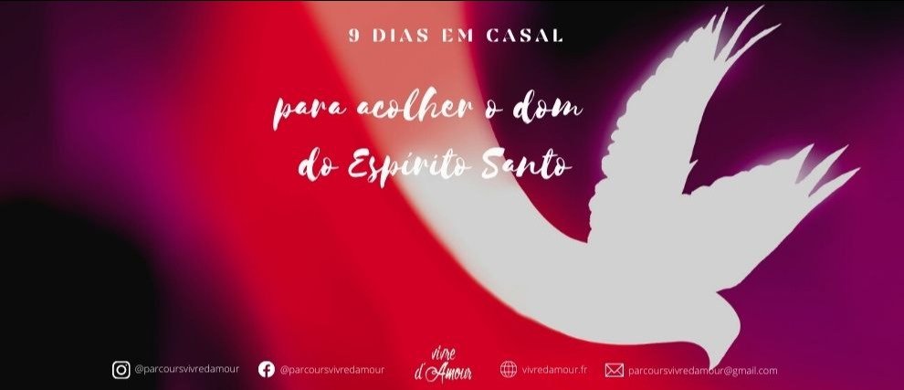 9 dias em casal para acolher o dom do Espírito Santo