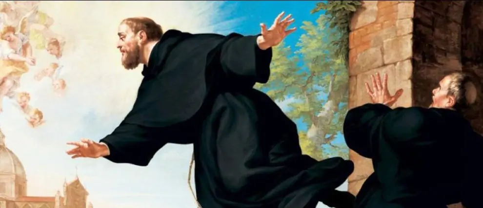 For studies or for mental health with St. Joseph of Cupertino