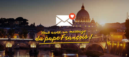 Prions avec les tweets du pape François en images