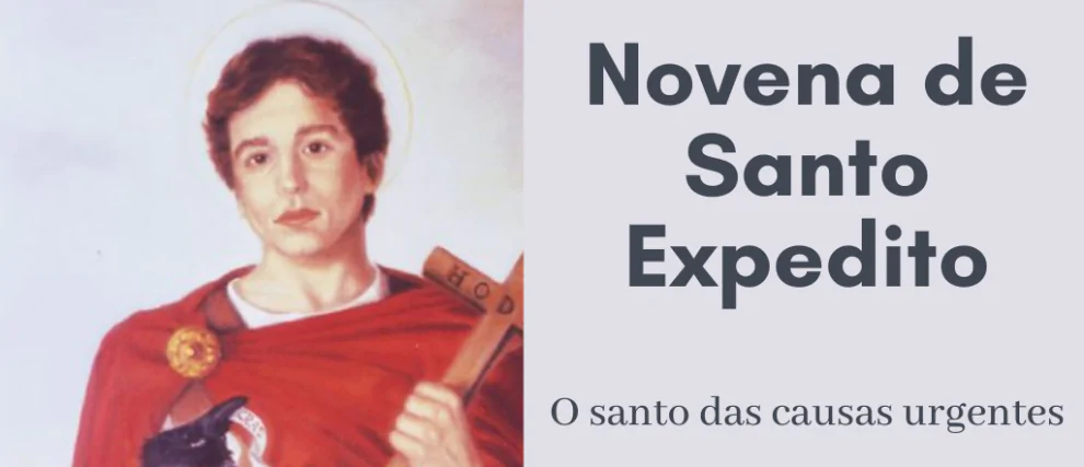 Novena a Santo Expedito pelas causas urgentes