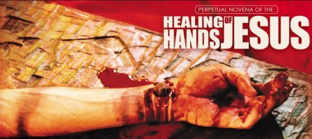 Claim healing: Novena of the Healing Hands of Jesus