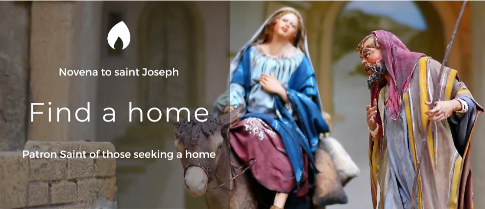 Find a home: novena to Saint Joseph