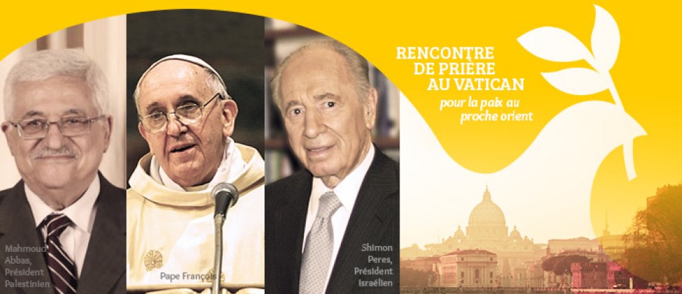 Prions pour la paix au Proche-Orient en union avec le Pape
