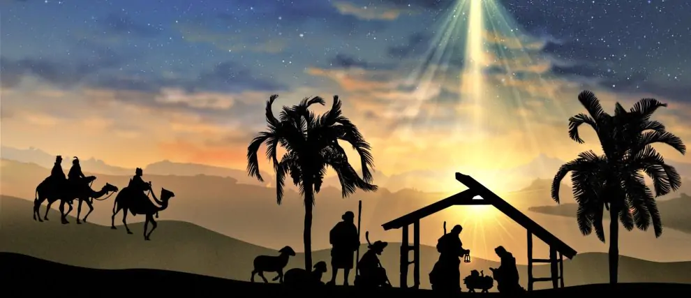 Vers Noël : dans un ❤ à ❤ avec les personnages de la crèche !