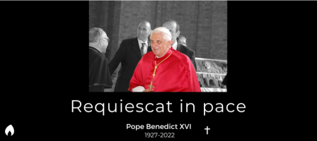 Novena for the soul of Pope Emeritus Benedict XVI