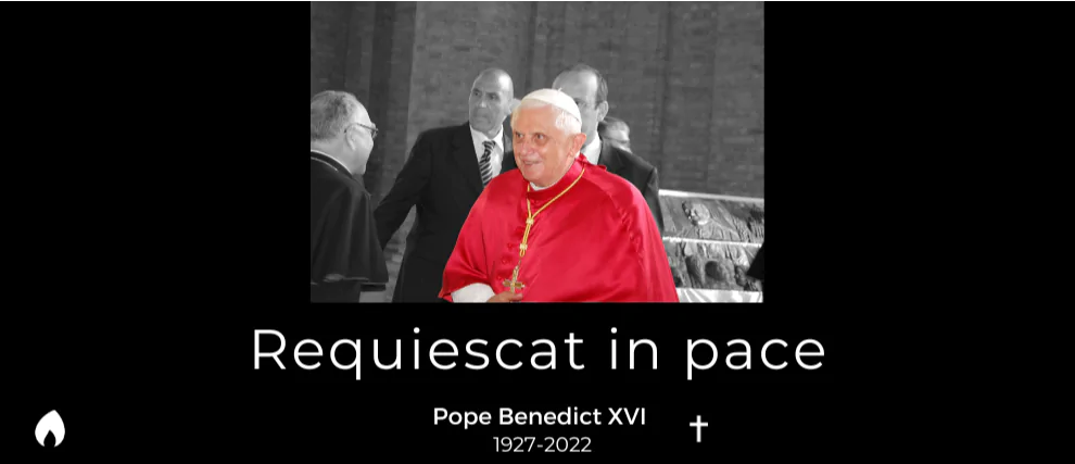 Novena for the soul of Pope Emeritus Benedict XVI