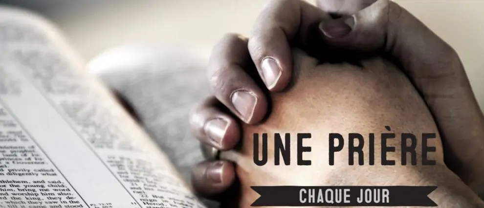 Prions une prière chaque jour