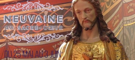 Prions La Neuvaine au Sacré-Cœur de Jésus.