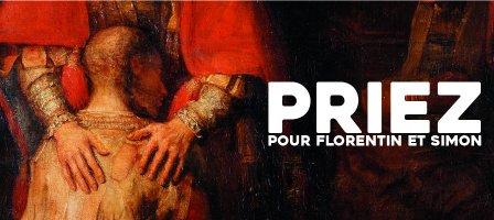 Prions pour Florentin et Simon