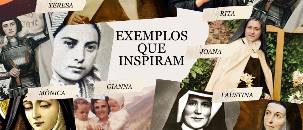 Exemplos que inspiram: novena pelas mulheres