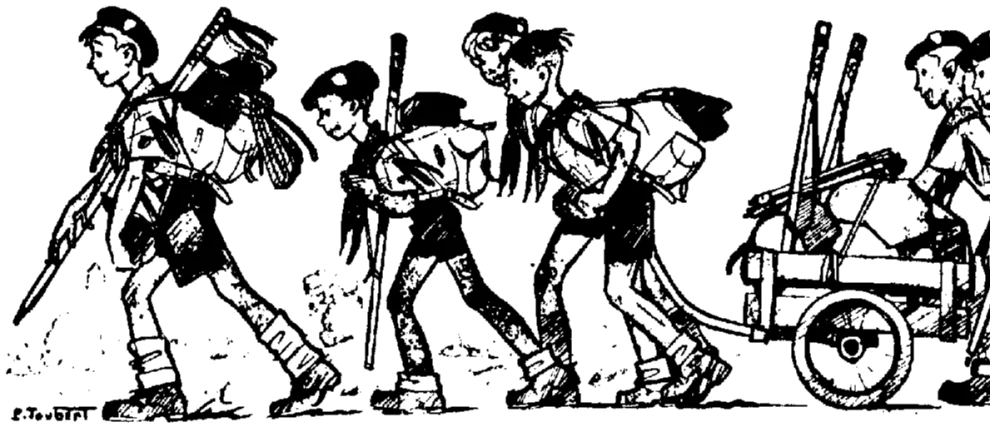 On the scout path to holiness with Father Jacques Sevin