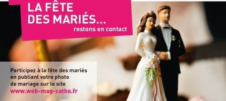 Prions pour notre couple, pour la fête des mariés