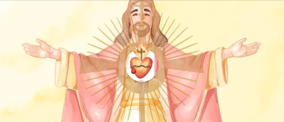 Consolando al Sagrado Corazón de Jesús❤️‍🔥