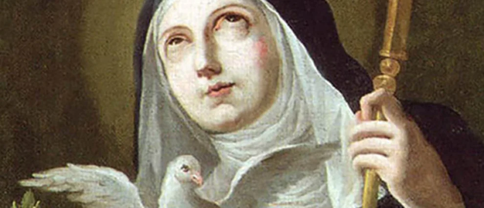 Encontrando la fe y la paz perdidas con Santa Escol&aacute;stica 🕊️
