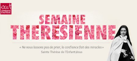 Prions pour les jeunes pendant la Semaine Thérésienne