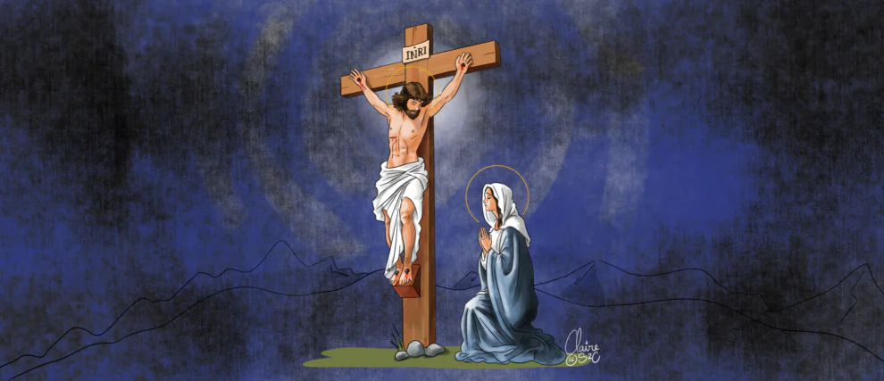 La Semaine Sainte vue du cœur de Marie