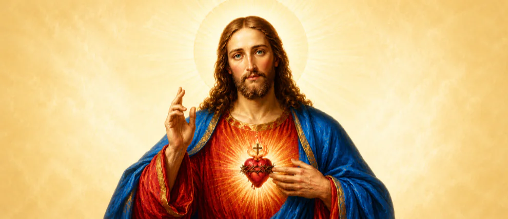 Neuvaine au Sacré-Coeur de Jésus : Rendre amour pour amour 