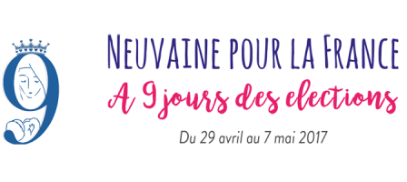 Neuvaine pour la France à 9 jours des élections