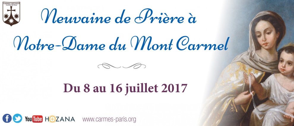 Neuvaine Notre-Dame du Mont-Carmel 8-16 juillet