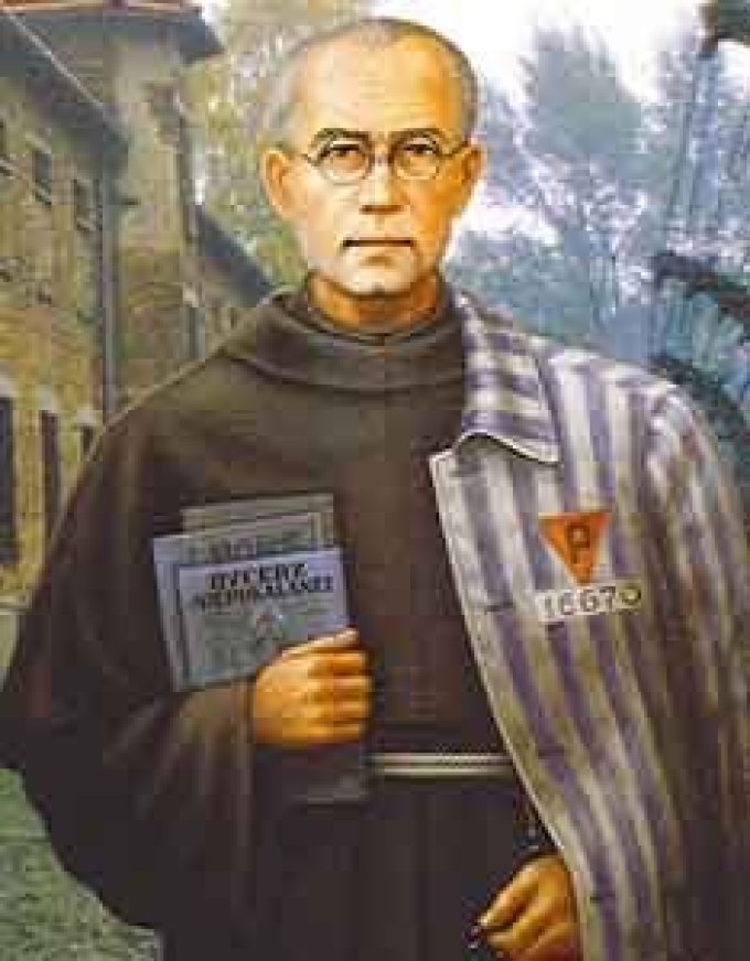 Le 14 août : Saint Maximilien Kolbe