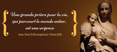 Prier pour la Vie avec Marie