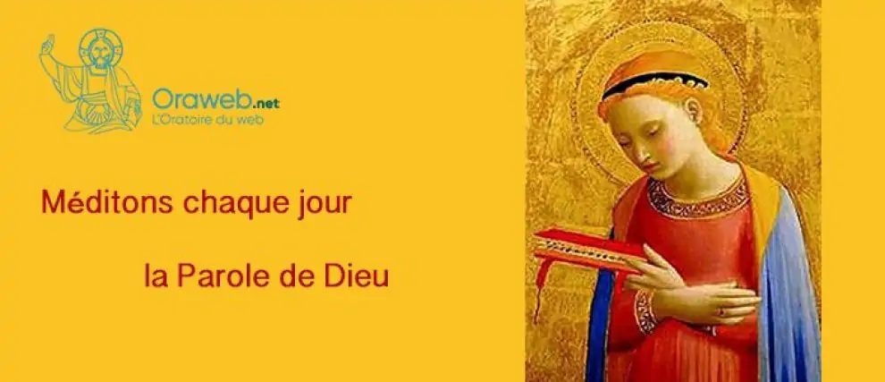 Prions les méditations de l'Evangile pour connaitre Jésus