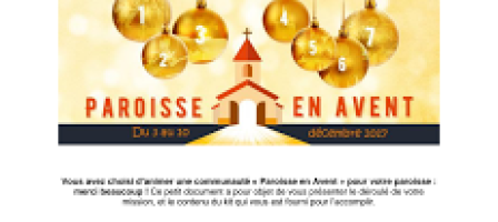 Paroisse Saint François d'Assise en Avent