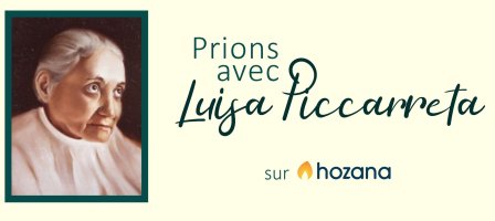 Prions avec Luisa Piccarreta