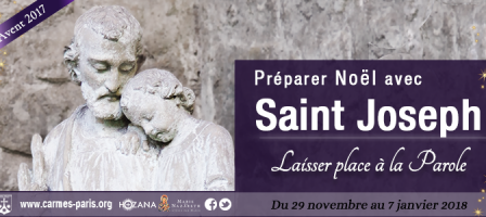 Avent 2017 : Avec Saint Joseph