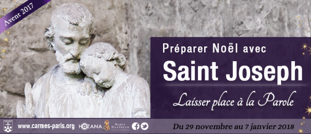 Avent 2017 : Avec Saint Joseph