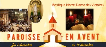 Basilique Notre Dame des Victoires en Avent !