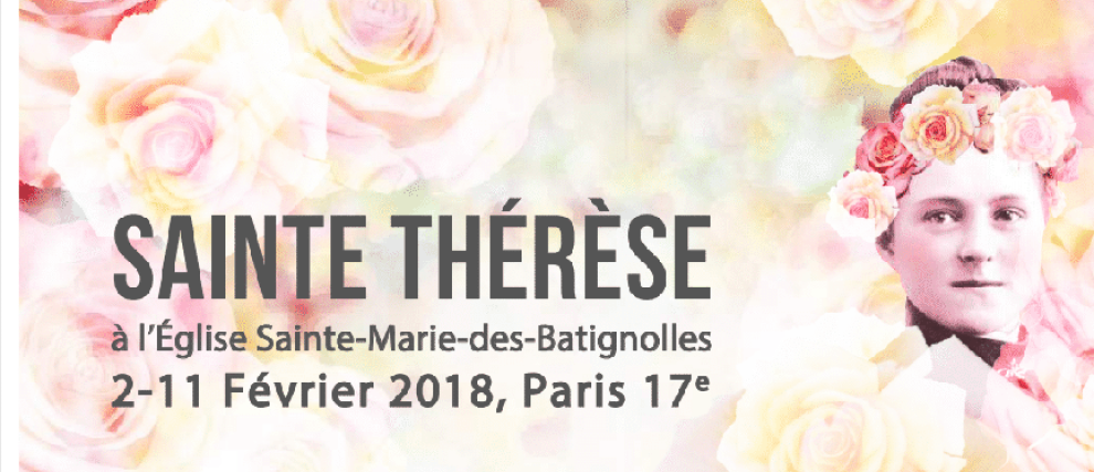 9 jours avec Ste Thérèse à Ste Marie Batignolles
