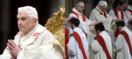 NEUVAINE pour les vocations avec Benoît XVI du 27/4 Août 2018