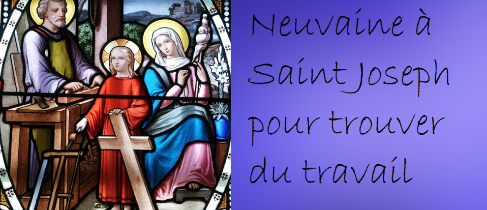 Neuvaine à Saint Joseph ouvrier pour un travail