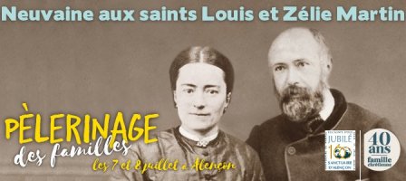 Neuvaine aux saints Louis et Zélie Martin