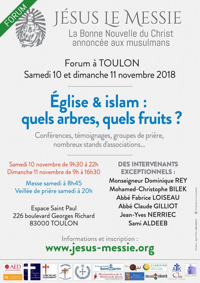 Forum - La Bonne Nouvelle du Christ annonnée aux musulmans à Toulon