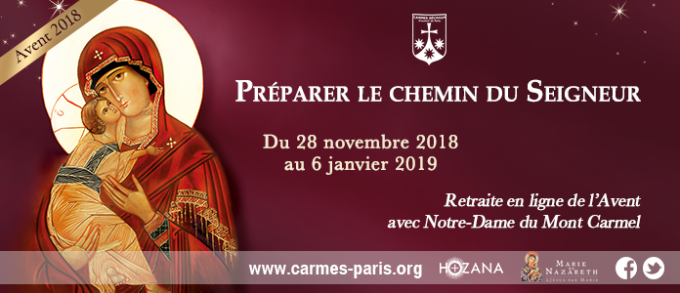 J-6 Préparons le chemin du Seigneur avec Notre-Dame du Mont Carmel