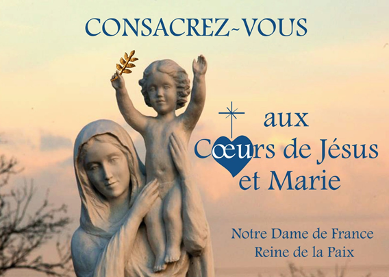 Consécration Notre Dame de France