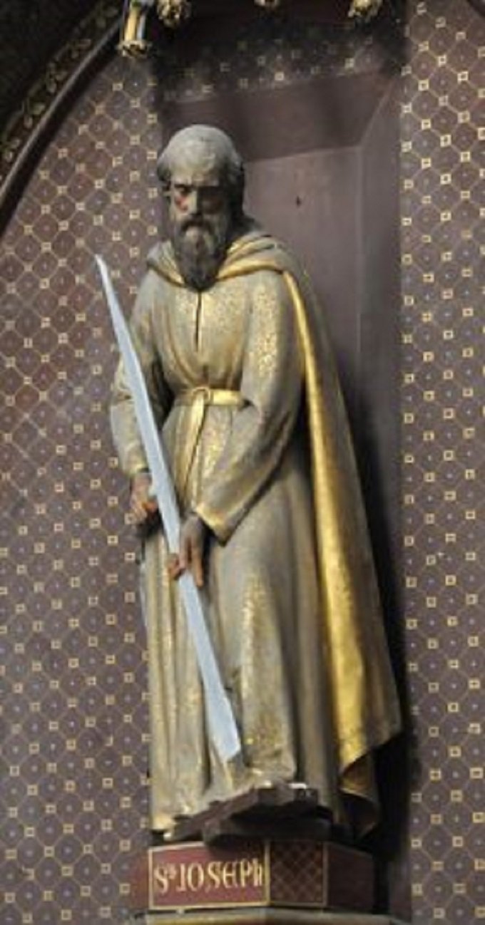 Saint Joseph, comblé des dons de l'Esprit-Saint, priez pour nous