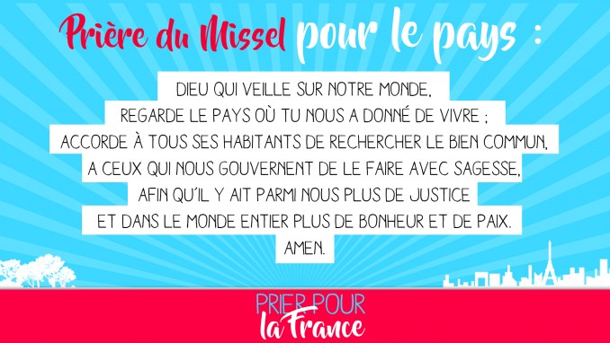Prier pour la France - avant les élections Missel-pays1